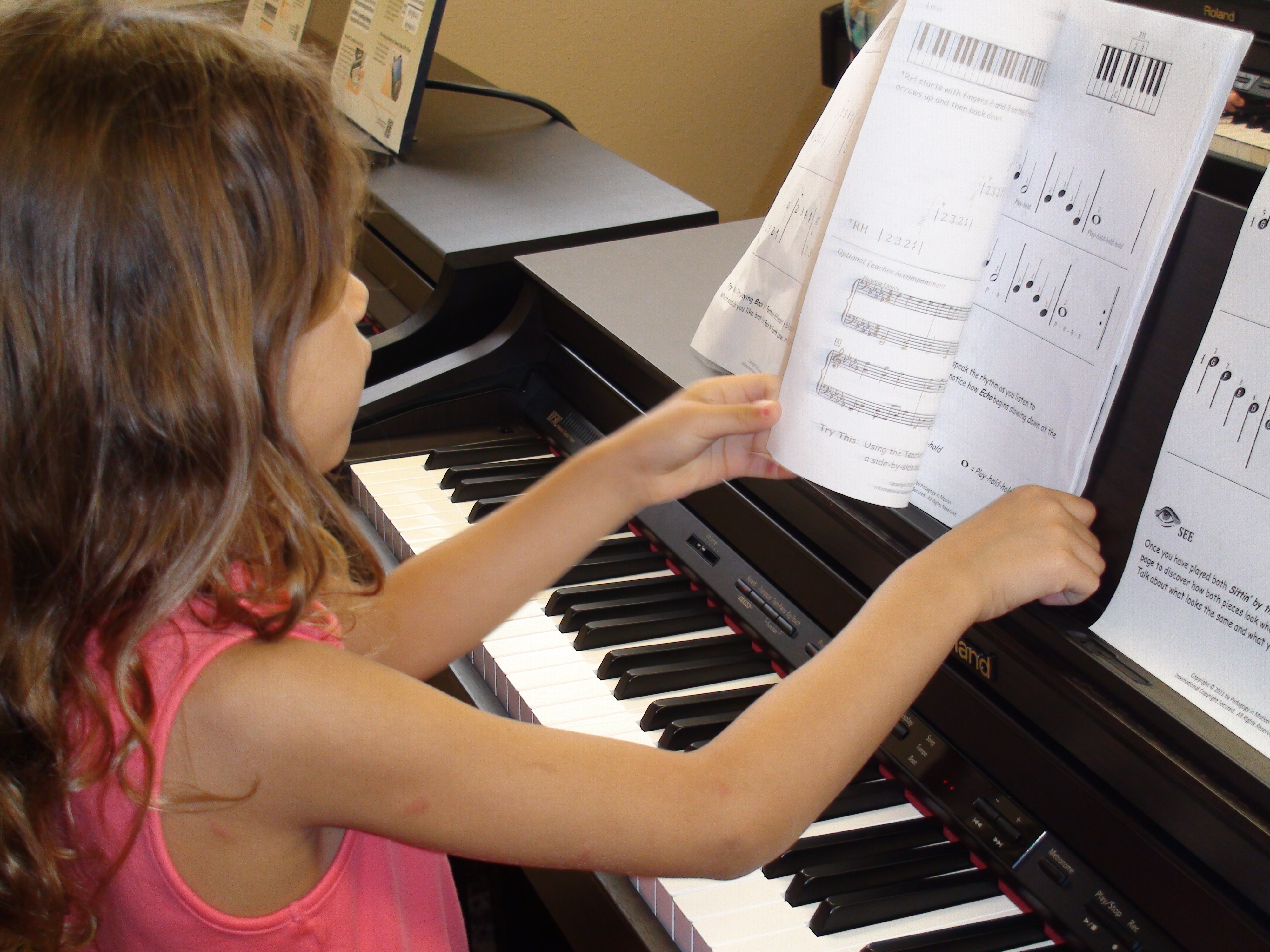 Summer Camp at Houston Piano Co. is educational and fun!